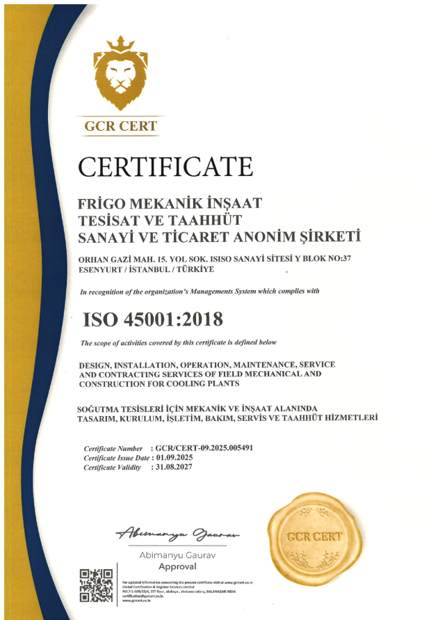 ISO 45001: 2018